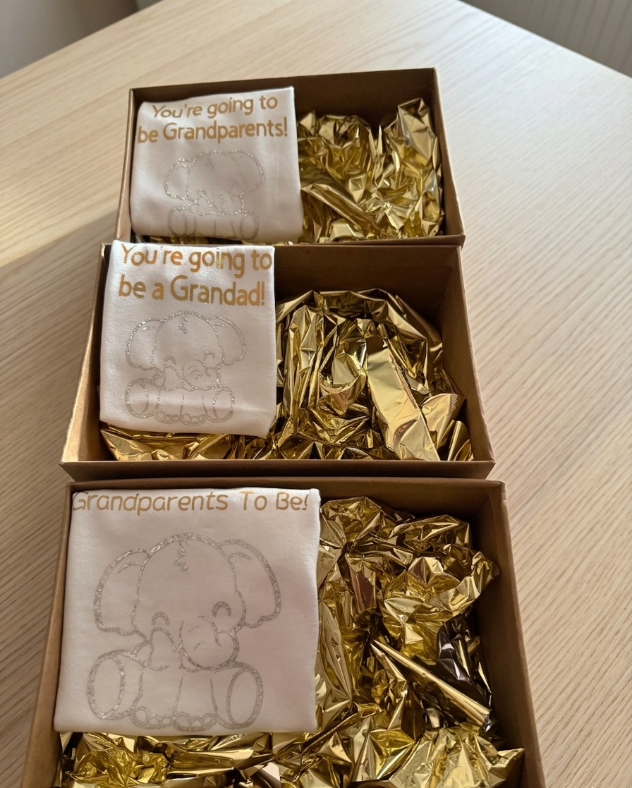 Baby Grandparent Announcement Clothing