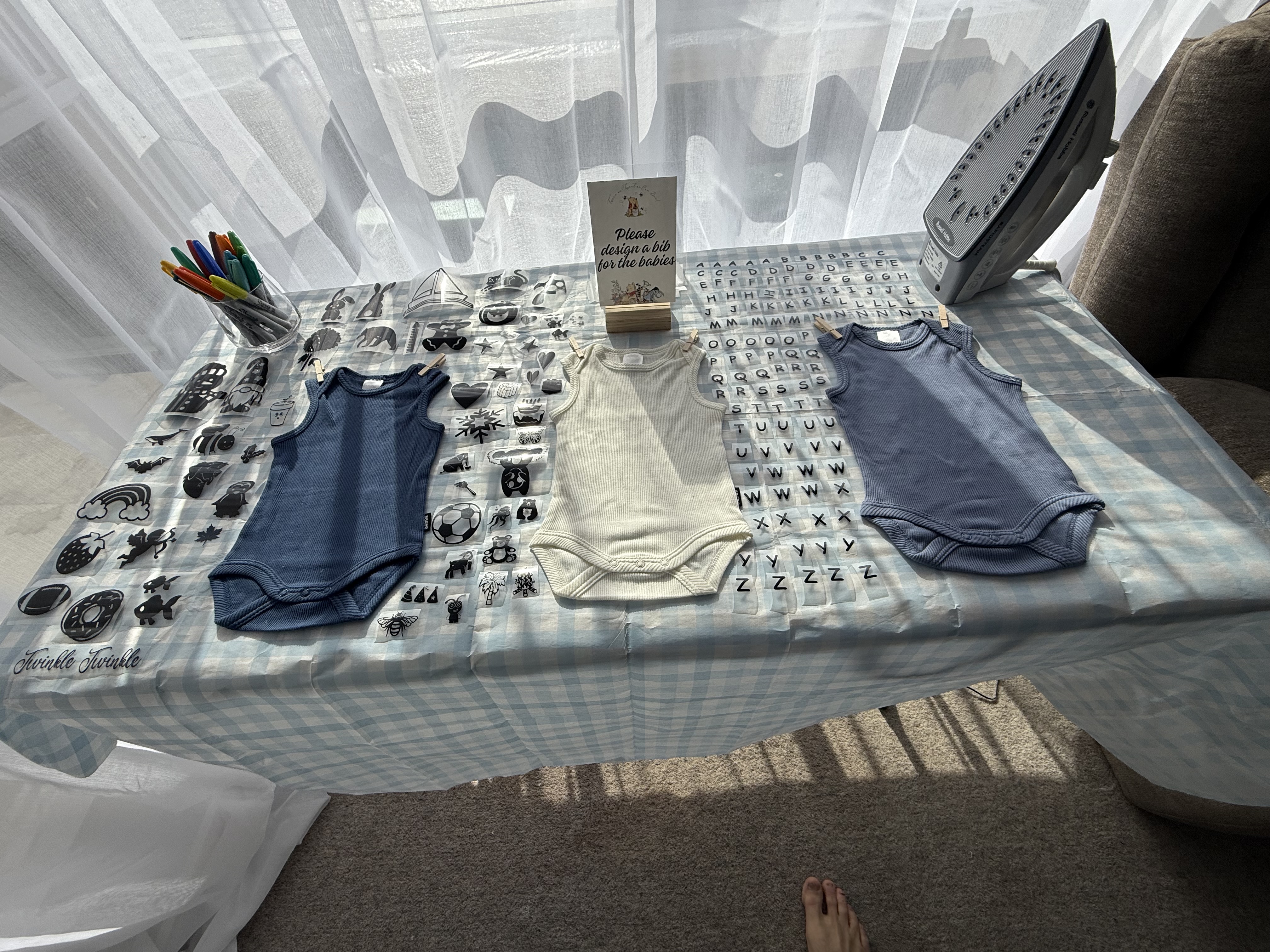 DIY Event Iron On Table