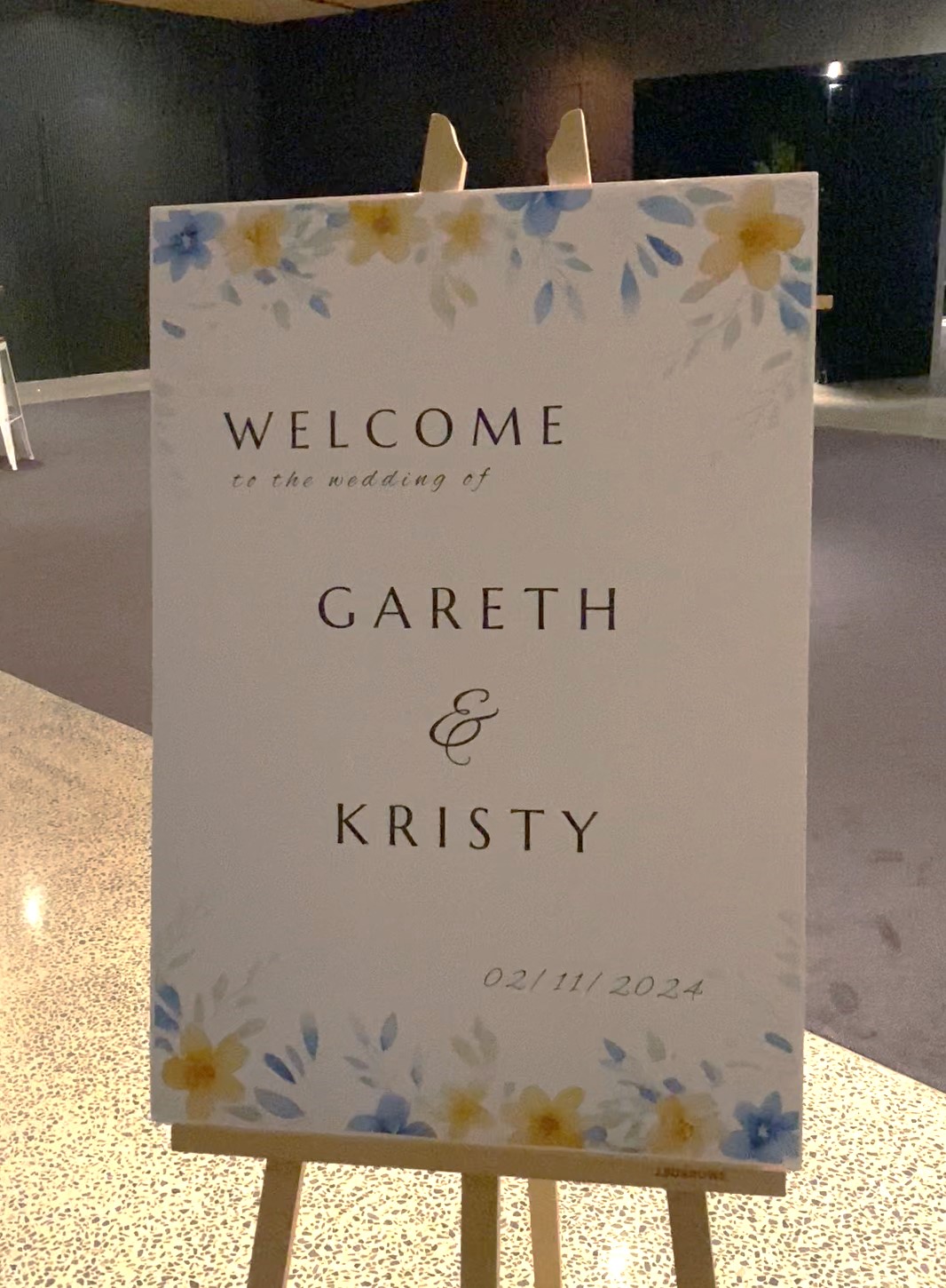 Custom Wedding Signage